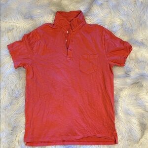 J. Crew Vibrant Red Polo Shirt